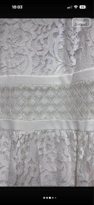 Vestido Ralph Lauren Blanco Talla 14