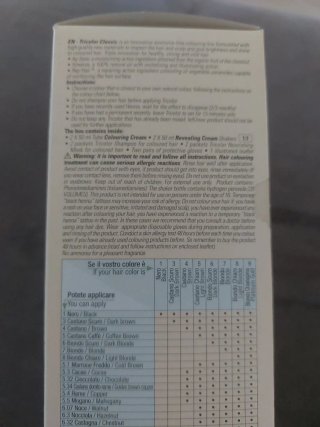Tinta per capelli marrone freddo
