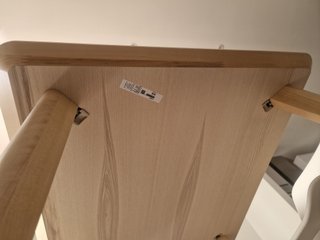 Mesa Comedor Ikea Lisabo + 2 Sillas