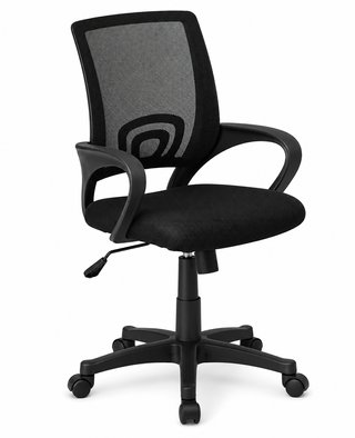 Silla de oficina ergonómica negra