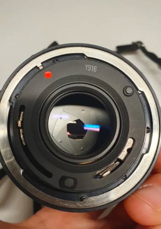 Canon AE1 con objetivo 50mm 1.8