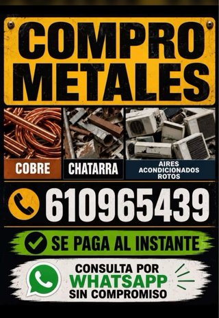 Recogida de metales