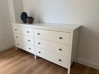 Cómoda Ikea 6 cajones blanca
