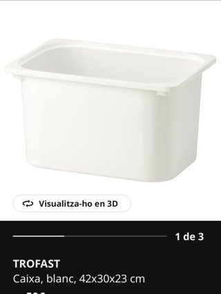 Lote 8 bandejas Ikea Trofast