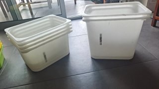Lote 8 bandejas Ikea Trofast
