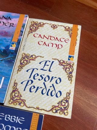 Lote 5 novelas románticas