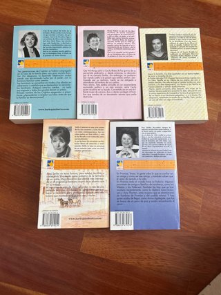 Lote 5 novelas románticas