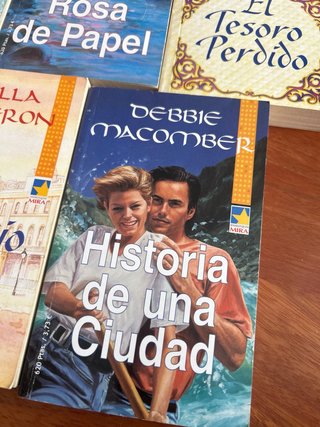 Lote 5 novelas románticas
