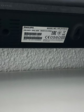 Barra de Sonido Philips HTL2111A/12 Negra