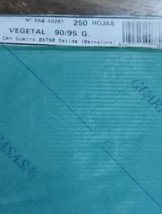 Papel Vegetal Guarro 420 x 594 (A2)