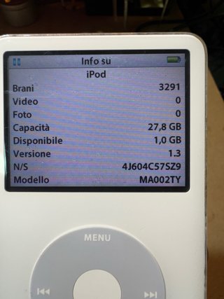 iPod 5 gen 30gb