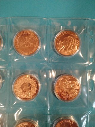 Colección Onzas Cobre 999