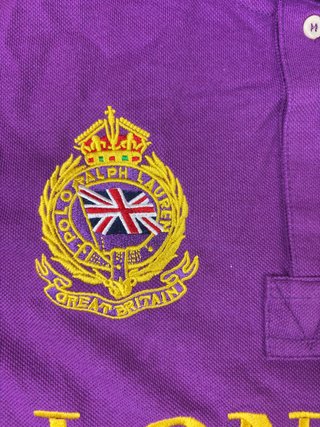 Polo Ralph Lauren London Morado Talla L