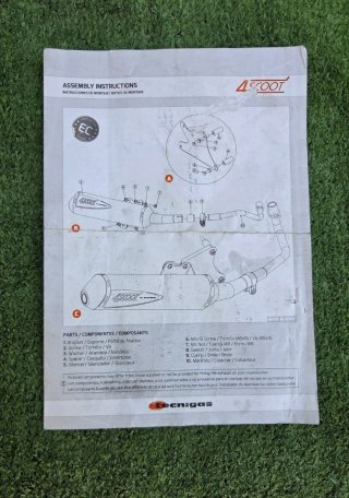 Escape Homologado 4SCOOT by Tecnigas