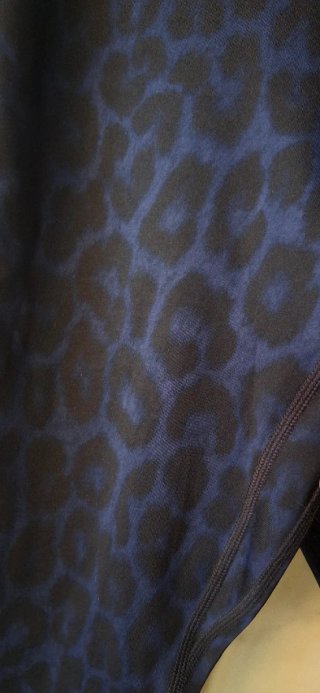 Leggins Nike Dry Fit Leopardati blu