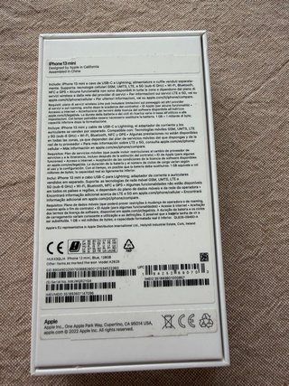 iPhone 13 mini 128 GB Blu