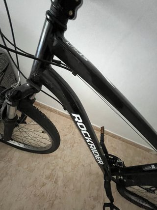 Bicicleta Rockrider Negra