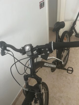Bicicleta Rockrider Negra