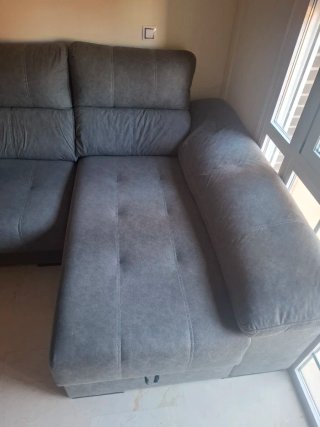Sofá de 3 plazas con chaise longue derecha