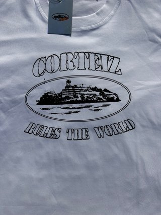 Corteiz “Rules The World” T-Shirt Branca