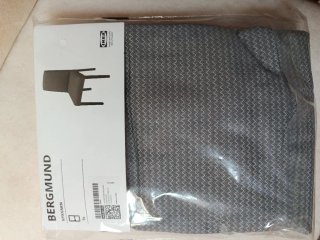 Funda Silla IKEA BERGMUND Gris