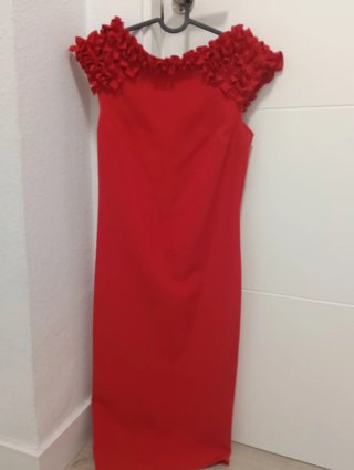 Vestido de fiesta rojo