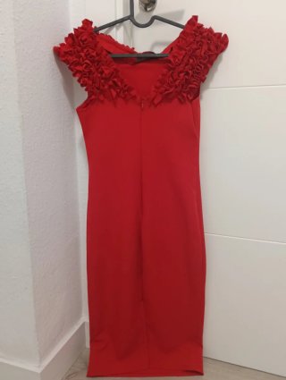 Vestido de fiesta rojo