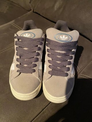 Adidas Campus Gris y Blanco Talla 39