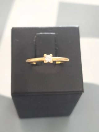 Anillo oro chica nuevo.