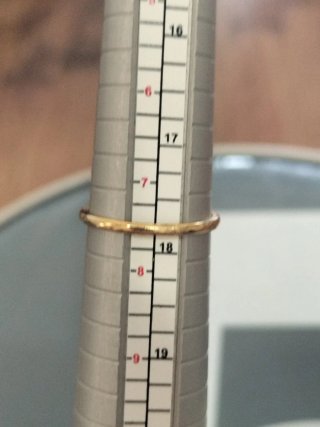 Anillo oro chica nuevo.