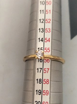 Anillo oro chica nuevo.