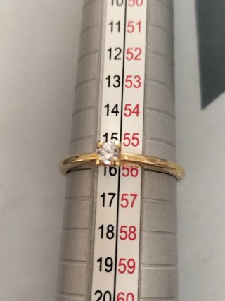 Anillo oro chica nuevo.
