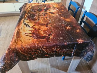 Tovaglia da Tavola natalizia Natale 240x140cm 12px