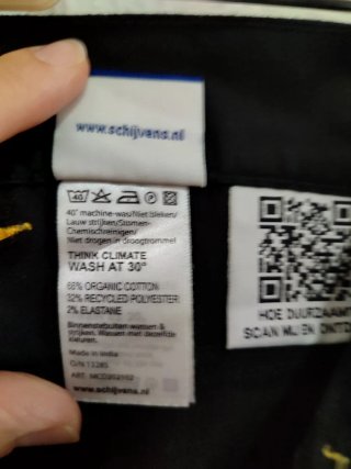 Pantalones negros McDonald's