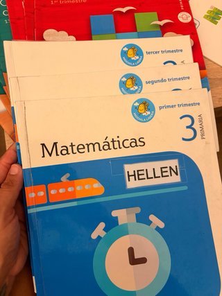 Libros de tercero de primaria  SANTILLANA