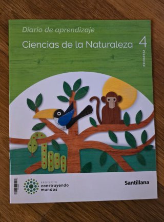 Libro Ciencias Naturales 4 primaria, Santillana