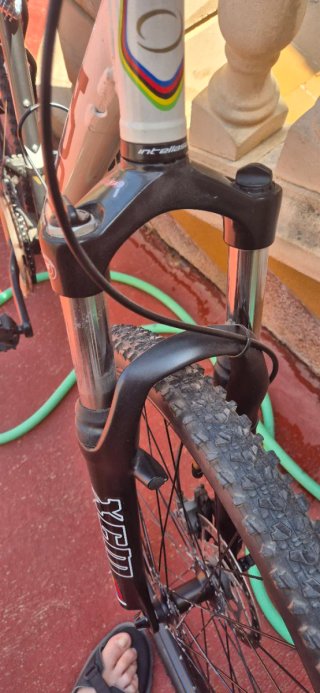 CHOLLO!!! Mountain bike Orbea frenos hidráulicos.