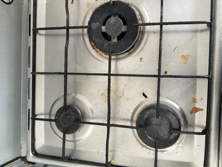 Cocina horno de gas butano usada