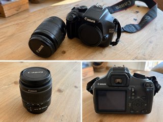 Canon EOS 1100D + Objetivo 18-55 mm