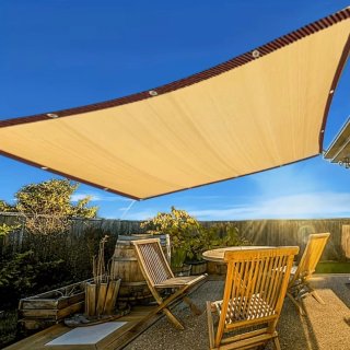 Toldo Vela Malla Rectangular 4X5 Metros