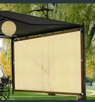 Toldo Vela Malla Rectangular 4X5 Metros
