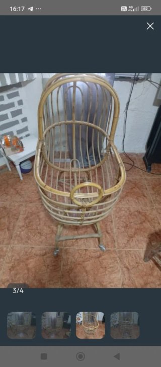 Culla in vimini per neonati
