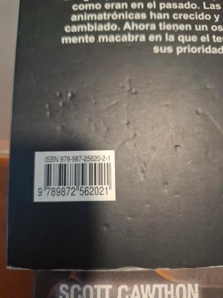 Fines nights at freddy's Libros de terror juvenil.