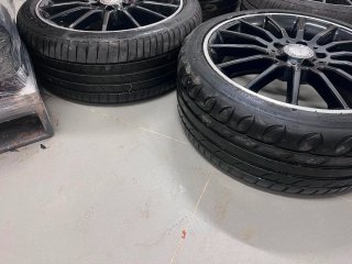 Llantas 18 AMG Mercedes w176. con gomas