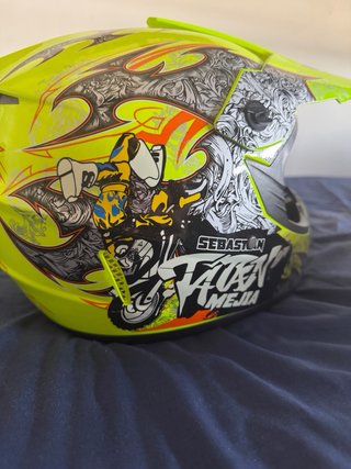 Casco de motocross