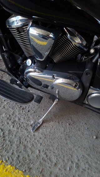 Kawasaki VN900 Classic Negra