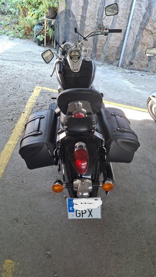 Kawasaki VN900 Classic Negra