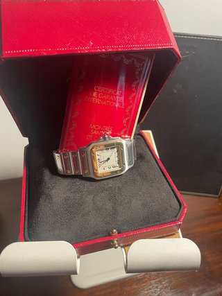 Reloj Cartier Acero y Oro