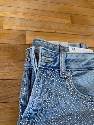 Pantalones Stradivarius con brillos