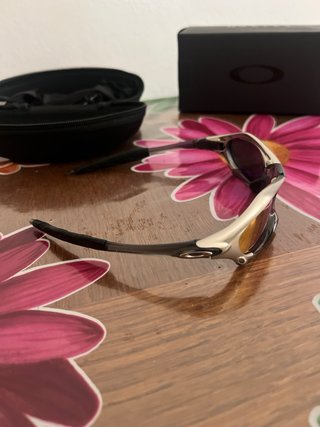 Occhiali Oakley Splice Rossi Argento